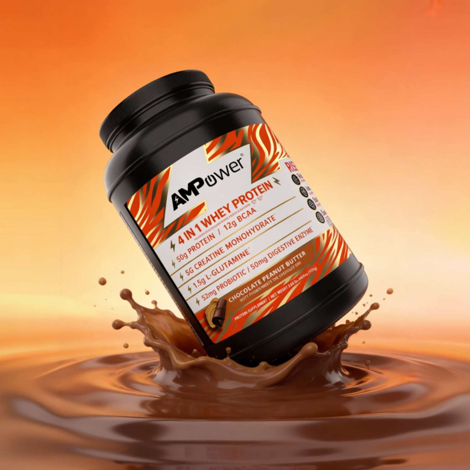 AMPOWER Whey Protein Jar