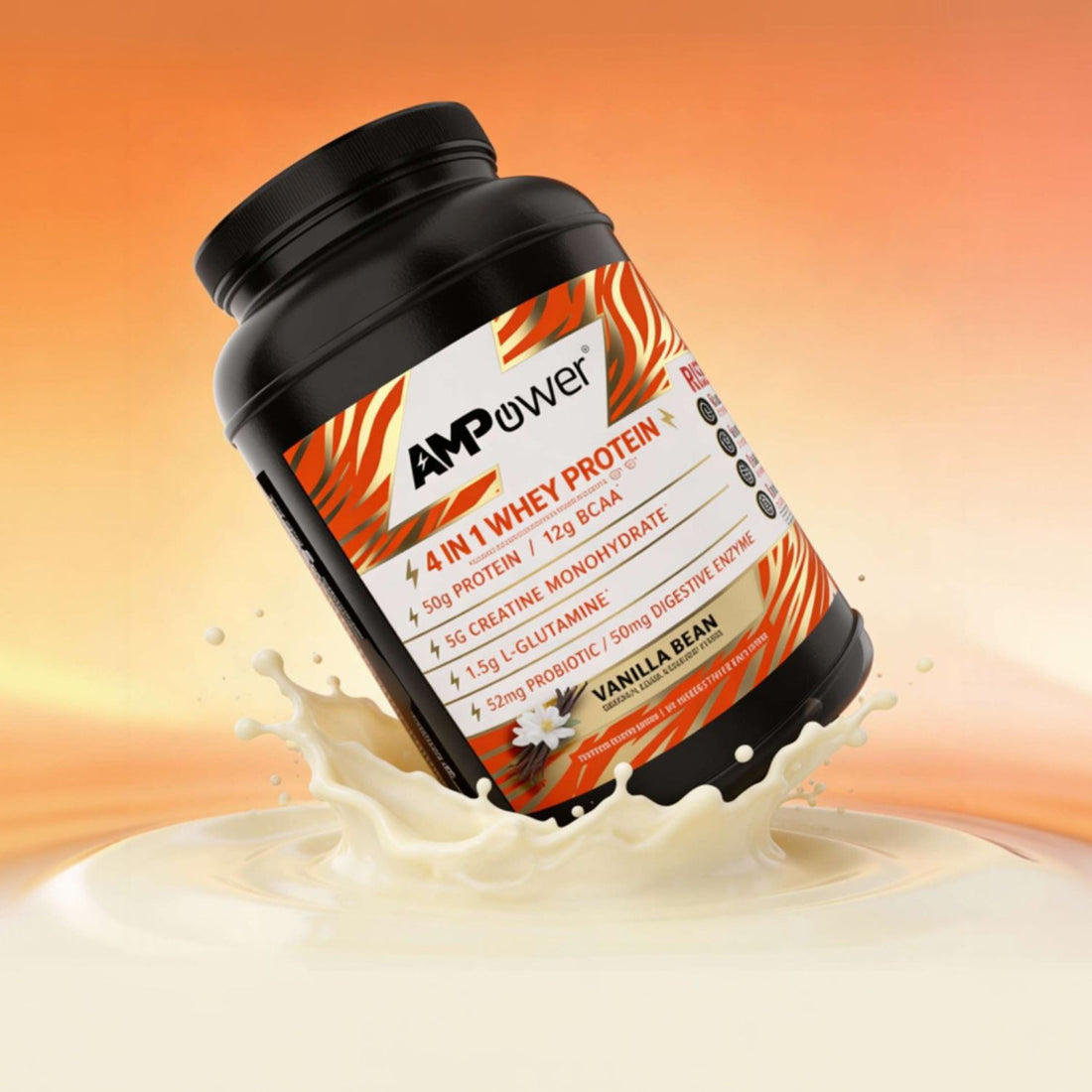 Vanilla Beans 4 In 1 Whey Protein Powder
